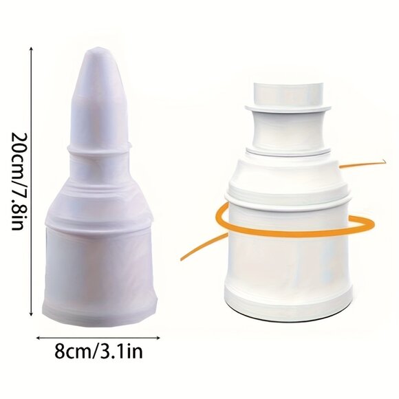 Arancini Maker Mold Set Dual Set for Round & Conical Rice Ball Bento (2 Molds) - Picture 7 of 12